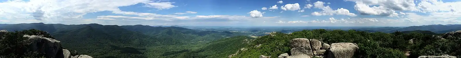 Old Rag Mountain view