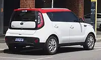 Rear view (facelift)