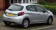 Rear view (5-door facelift)