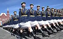 Female cadets.