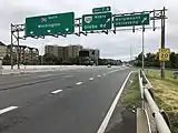 I-395 northbound at Glebe Road in Arlington