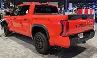 Tundra TRD Pro rear view