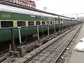 Pune Nagpur Garib Rath Express at Pune Junction platform