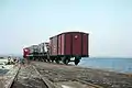Goods train on the Wangerooge Island Railway