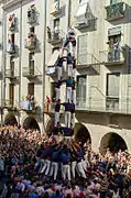 3 in 9 with double base by Capgrossos de Mataró, 2013