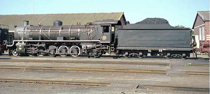 Class 14CRB no. 1882 at Voorbaai, 4 September 1997