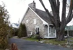 Old house on Lacombe boulevard.