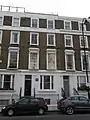 No. 87, former home of Oscar Wilde and later George Best