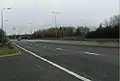 A66 in Stockton-on-Tees, looking east