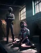 Kindapper scene.