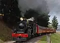 A 428 about to pass Gate No. 1.