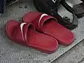 Nike Red Slides