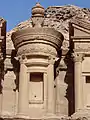 A central tholos in Ad Deir monastery, Petra.