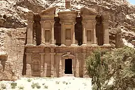 Ad Deir close-up