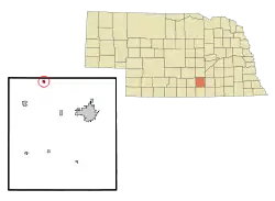 Location of Prosser, Nebraska