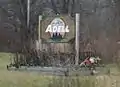 Welcome sign