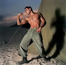 Untitled, from series "Soldiers", 90 x 90 / 140 x 140&nbsp;cm., 1996.
