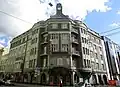 Building on the Tērbatas street 14, (1909) Riga.