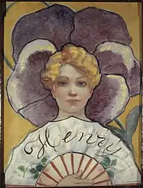 Shop sign for the boutique La Maison Henry, on rue de Faubourg Saint-Honoré (c. 1900)
