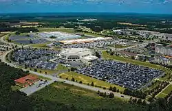 Aerial view of the Florence Center