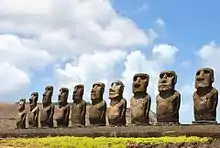 Image 10Moai, Rapa Nui (Easter Island) (from Human history)