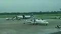 Aircraft at Yangon International Airport