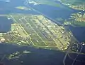 Aerial view, A3 vertically, A5 horizontally.