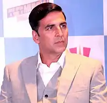 A serious-looking Akshay Kumar
