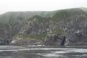 Closeup of Chagulak Island