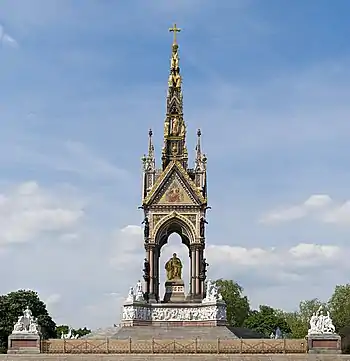 Image 94Albert Memorial, London (from Portal:Architecture/Monument images)