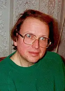 Alexander Ivashkin, 1990, Moscow. Photo by D. Smirnov