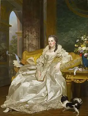 Alexander Roslin, The Comtesse d'Egmont Pignatelli in Spanish Costume, 1763