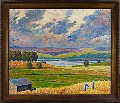 Landscape from Padasjoki, 1918