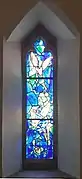Window 10, angel and 'Vava', his nickname for his wife