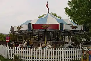 A 1920s C.W. Parker merry-go-round in Tucson, Arizona