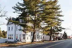 Intersection of Main St and Bridge St