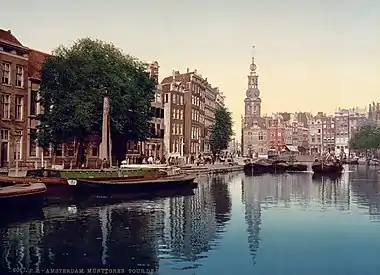 Image 32Singel (c. 1895) in Amsterdam, Netherlands (from Portal:Architecture/Townscape images)