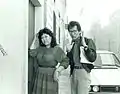A production scene from the film