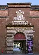 Portal of a former college of the university.