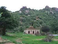 Ancient Shiva Temple on the levelled surface of the hill