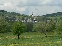View from the south