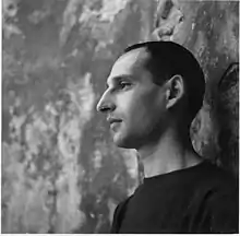 Painter Angelo Ippolito, pictured in 1950, was a member of the Tanager Gallery.
