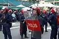 FRU members during the parade.