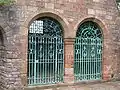 The Angus of Ladykirk aisle.