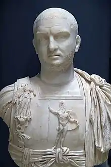 Black head statue