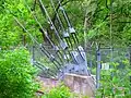 Antenna mast guy-wire anchor 2
