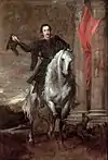 Van Dyck, Equestrian portrait of Anton Giulio Brignole Sale&nbsp;[it], 1627