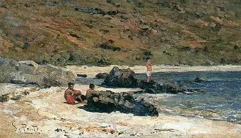 A Quiet Place on the Beach