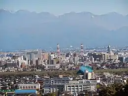 Skyline of Toyama City（2015）