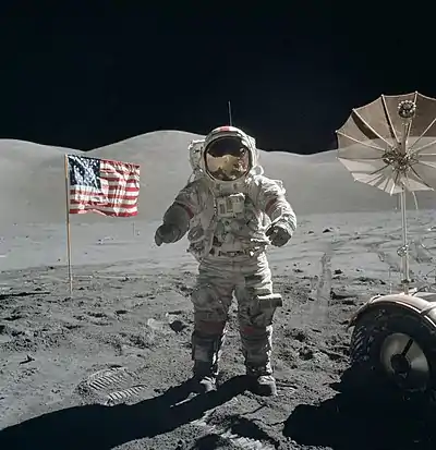 Image 3Last Moon landing: Apollo 17 (1972) (from Human history)